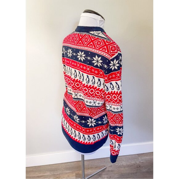 Men's H&M LOGG Penguin Holiday Sweater - Picture 9 of 12